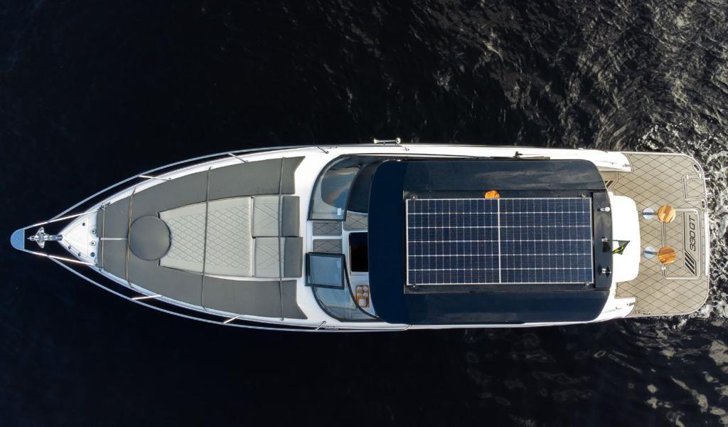 Solara 330 GT: a bordo com sustentabilidade e conforto